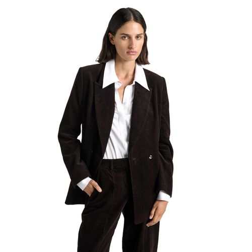 Cue Japanese Cotton Corduroy Blazer